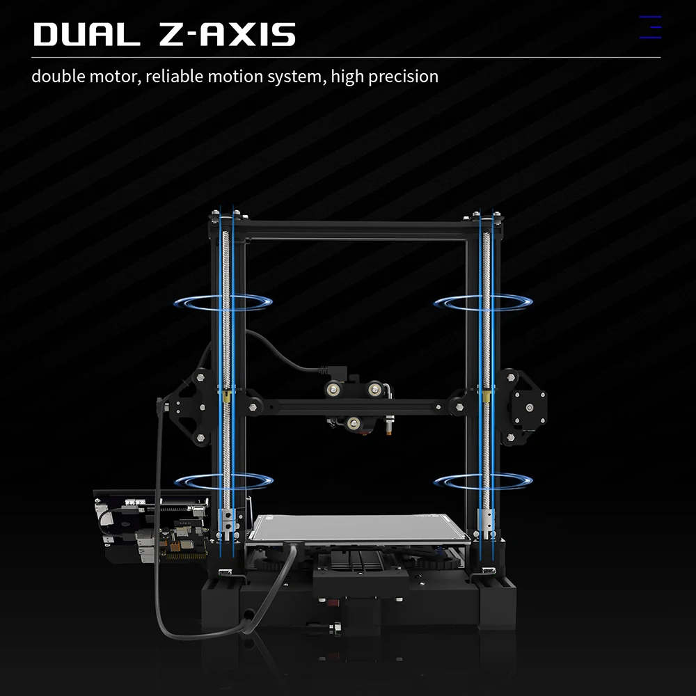 Biqu Bx 3d Printer High Speed Digital Abs 300w Power Supply 3d Printer Machine For Plastic