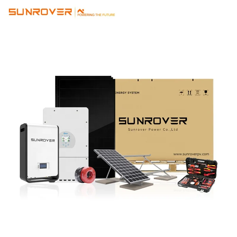 Energy Hybrid Solar System for Home 5KW 8KW 10KW 12KW Complete Set Solar Power Panel Inverter and Battery for Home Use