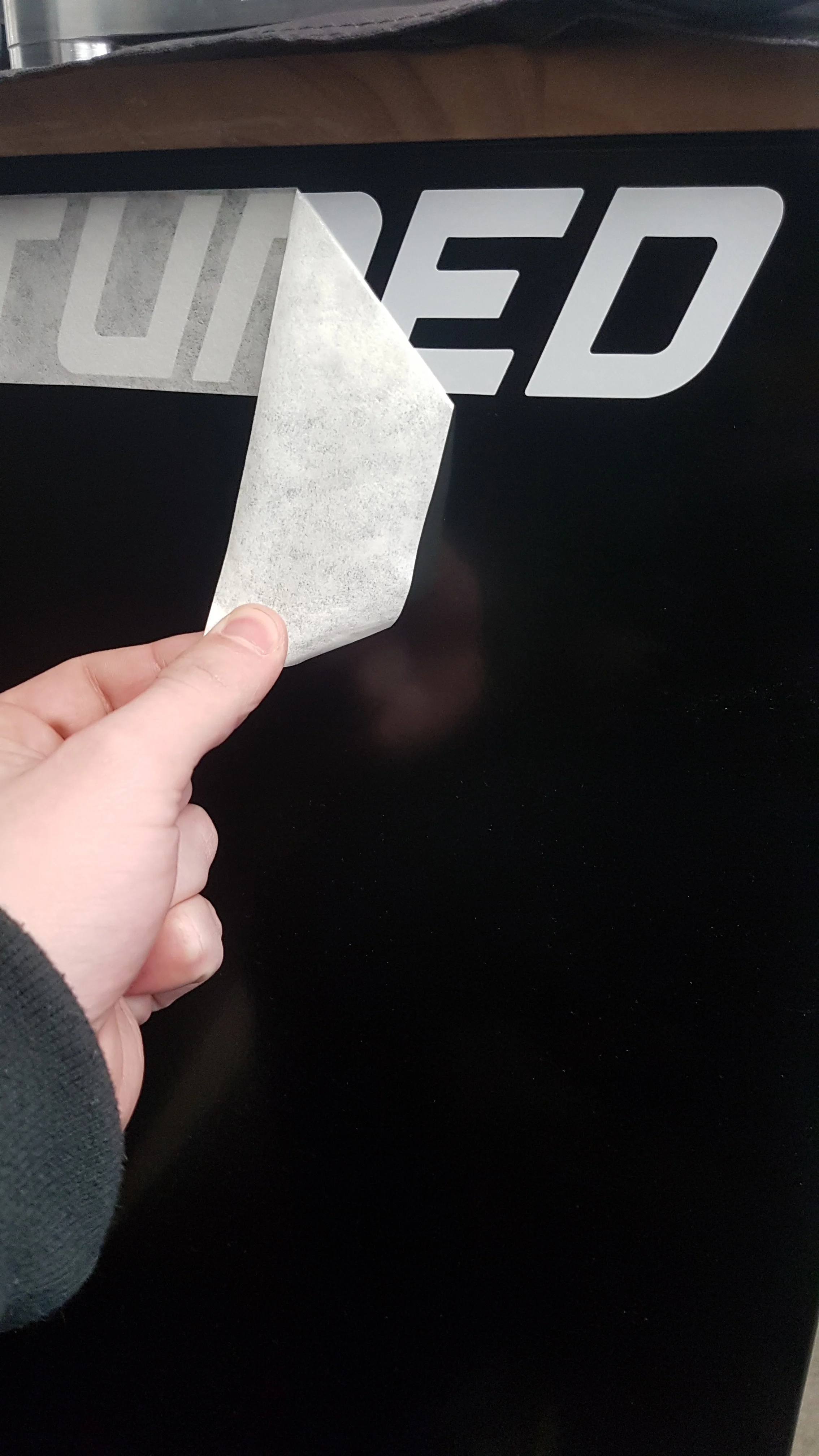 Custom printed UV protection waterproof PVC laptop vinyl transfer sticker