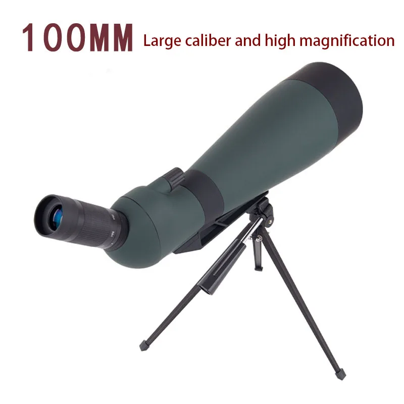 High Quality 45 Angled Large Zoom 25-75x100 Straight Skywatcher Telescope with Tripod for Bird Watching Moon Observation
