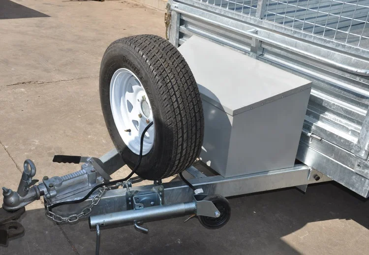 Горячеоцинкованный 8x5 9*5 тандемный опрокидной прицеп