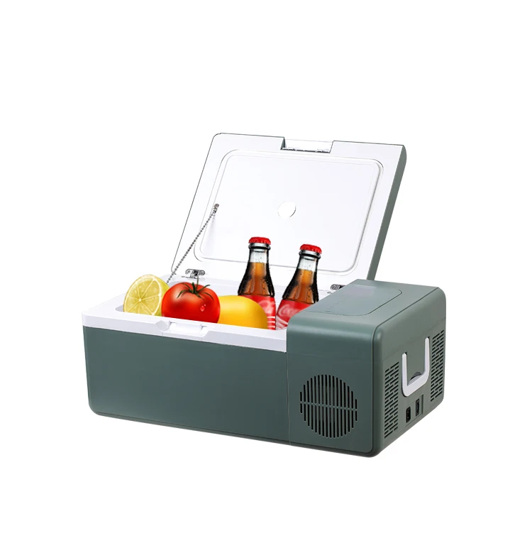 CE/ROHS 12V Portable 15L Mini Fridge Camping Refrigerator With DC Compressor