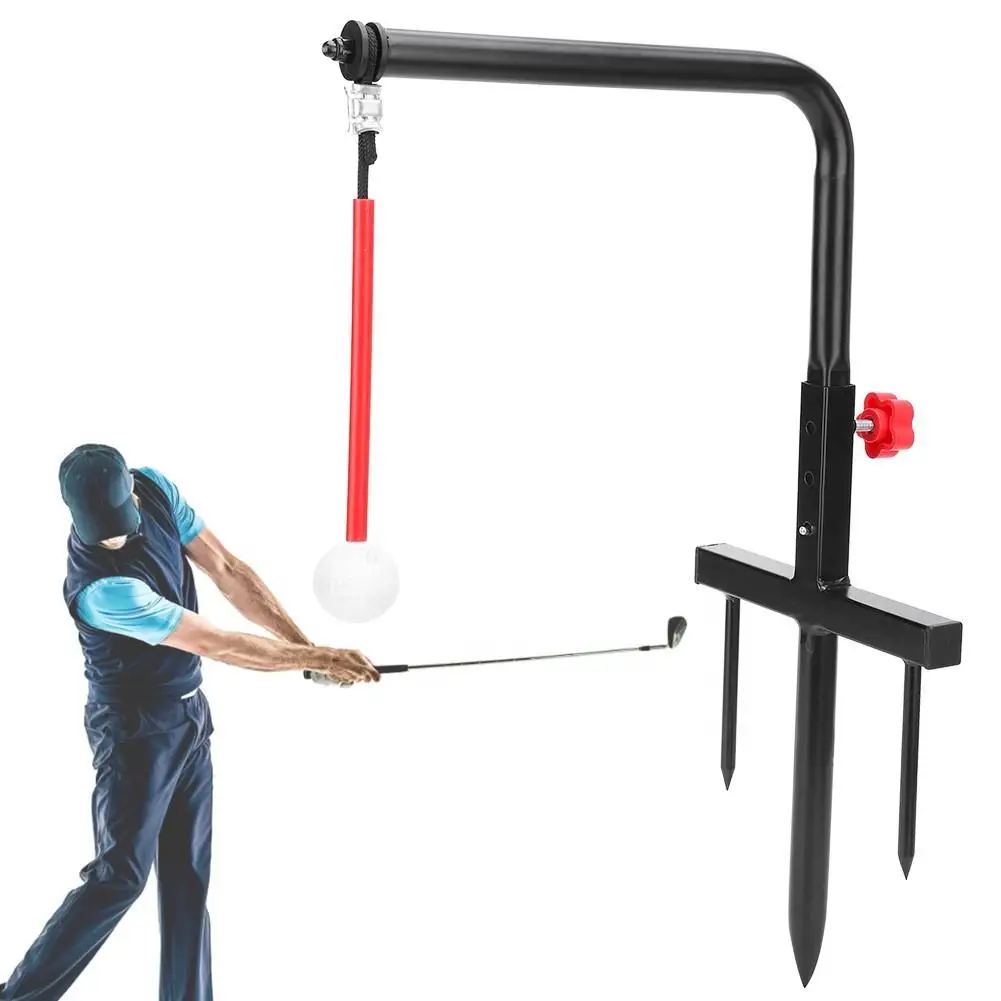 Golf Swing Training Durable Iron Practice Swing Groover Golf Practice Simulator Accessories Golf Swing Trainer