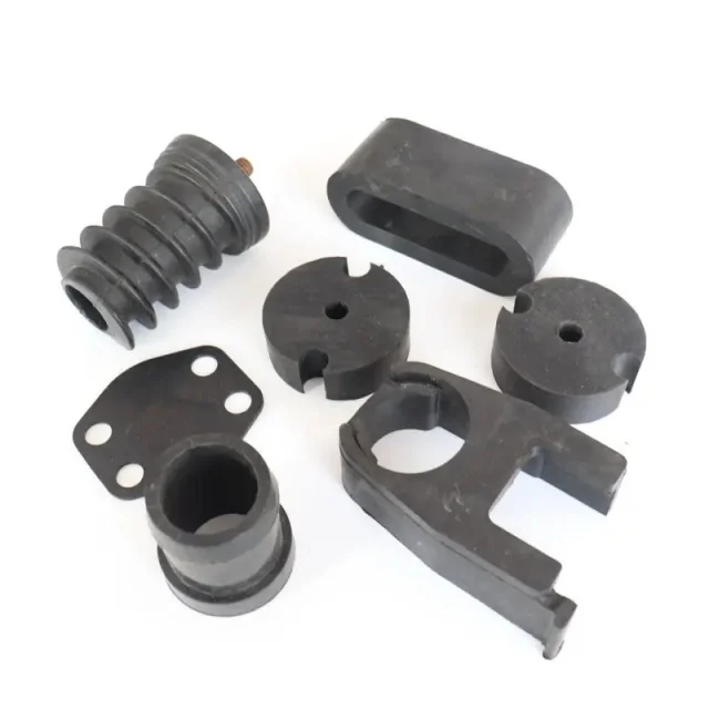 Customized non-standard rubber products with rubber cushioning components