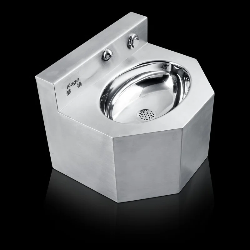 Prison Style Vandal-proof Wash Basin American Style Stainless Steel Hand Wash Basin Sink
