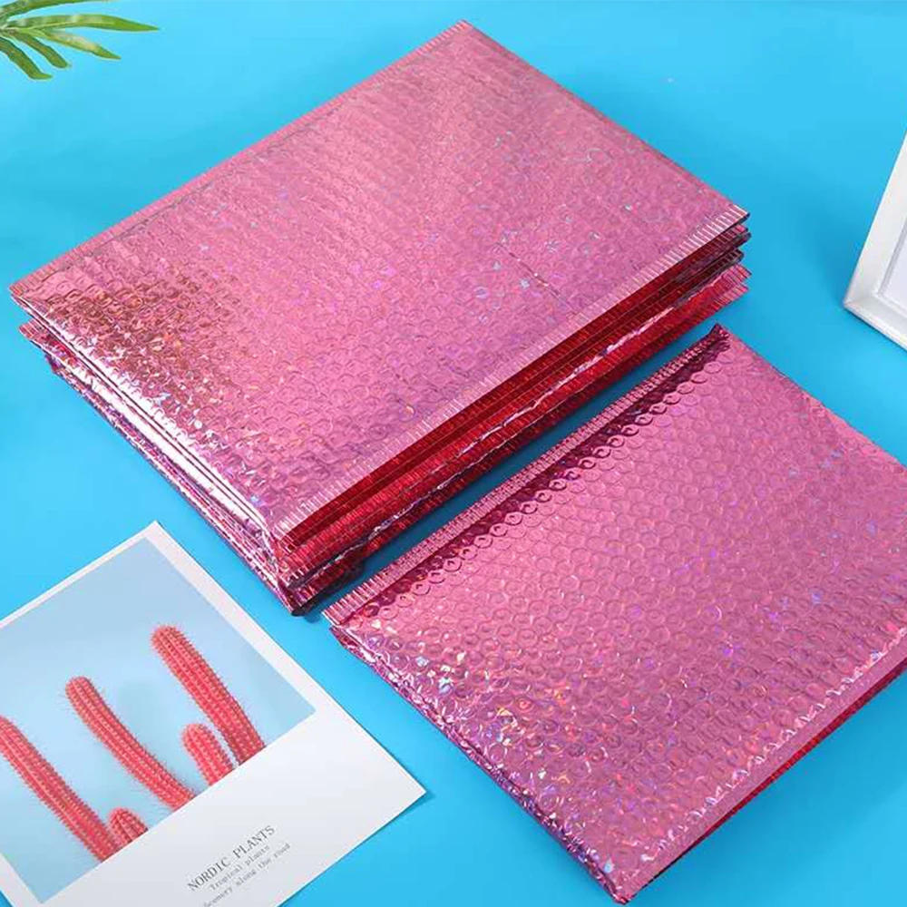 Custom Printed  Colored Bubble Mailing Bag Padded Envelopes
