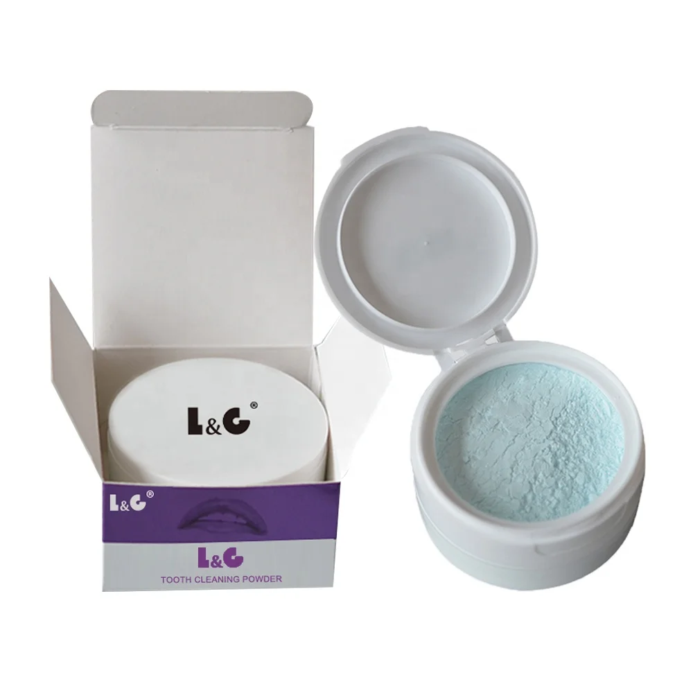 Natural Mint Flavor White Teeth Whitening Powder Toothpaste - CE Approved Oral Care Fresh Breath Teeth Whitening Powder