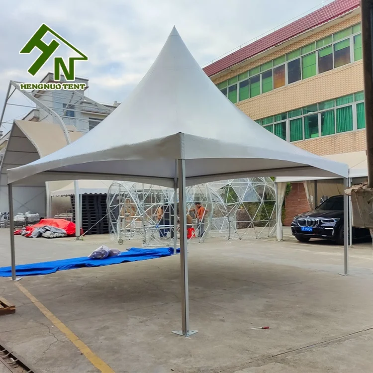 2024 Hot Sale 3X3m Wedding Marquee Party Trade Show Banquet Outdoor Restaurant Catering Aluminum Alloy PVC Gazebo Pagoda Tent