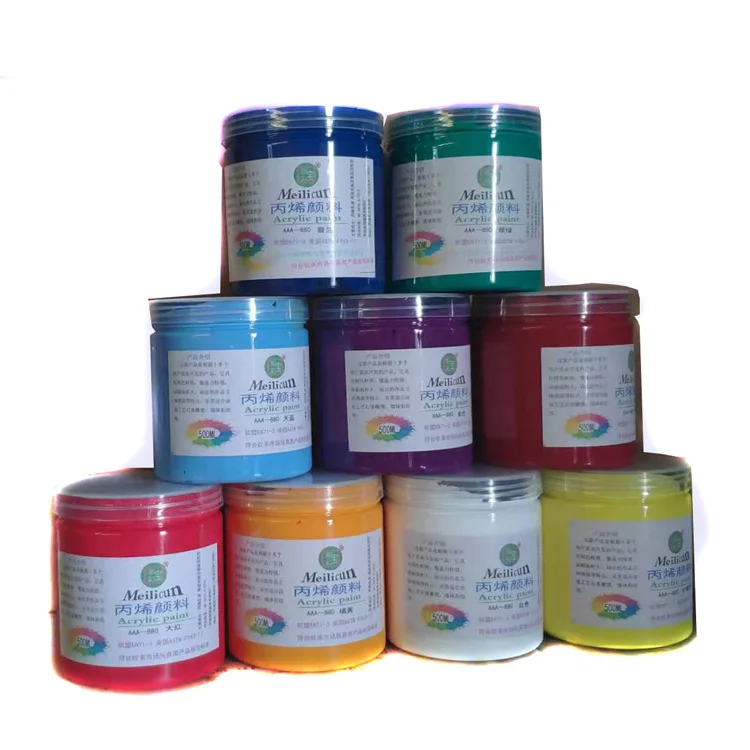 300 мл акриловая краска прямые продажи с фабрики, прямо с фабрики OEM подгонял полный цвет акриловая краска, настенные художественные краски