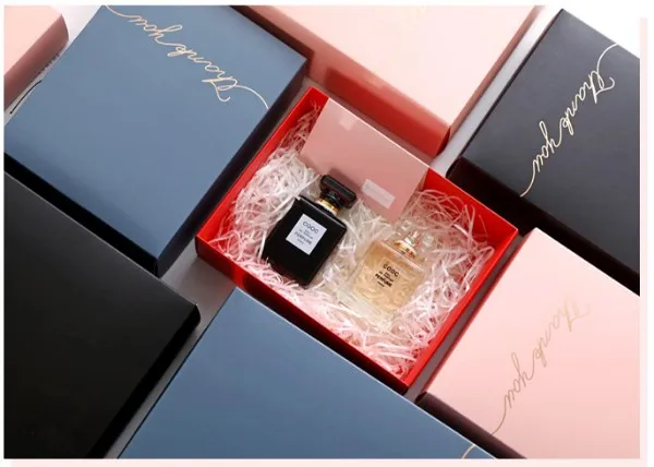 Paper gift box folding box high-end Lipstick and perfume packaging box