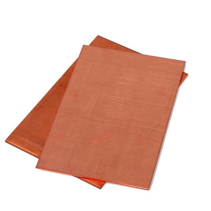 Copper processing Easy fiber welding and welding Copper Plate Decoration Copper Sheets Hard Shape Bright Grade