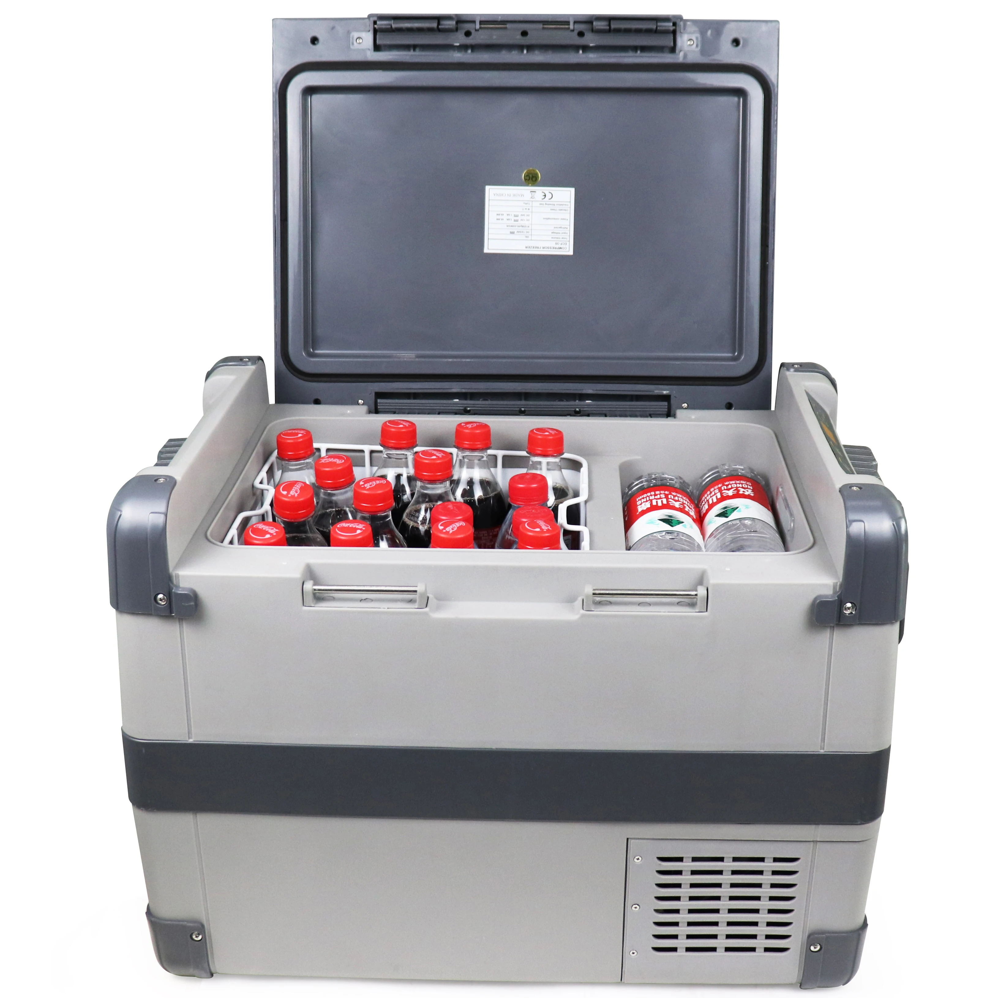35L12v DC portable compressor car fridge camping mini refrigerator freezer EVERCOOL