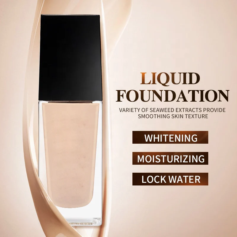 Private Label Natural Anti Aging Wholesale Makeup Waterproof Whitening Matte Sunscreen Liquid Base Foundation Bb Cream Concealer