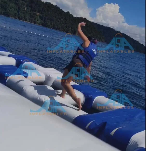 Inflatable Water Obstacle Course For Lake Wake Park/ Hot Inflatable Water Park /Inflatable Aquatic Park Aqua Fun Park