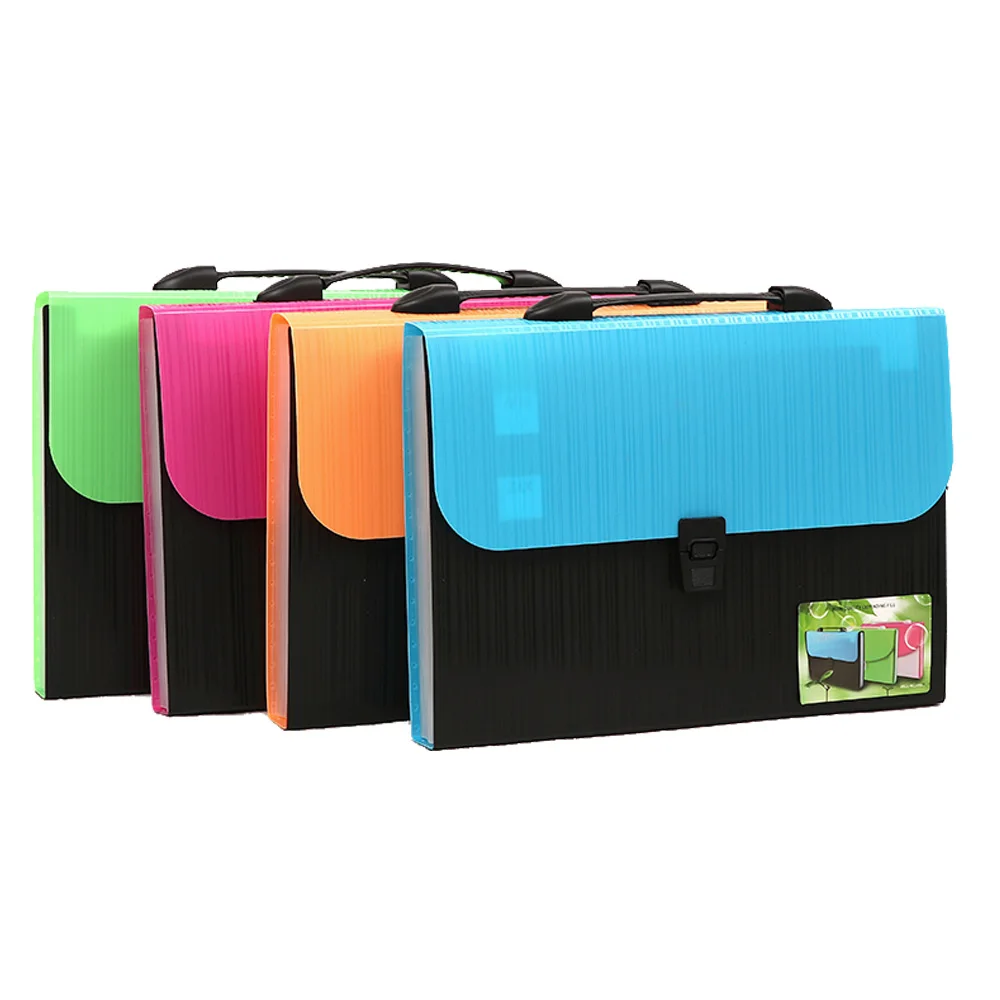 Картонная сумка-Органайзер формата А4 на заказ, расширяющийся бумажник, водонепроницаемая папка для файлов, канцелярские принадлежности, расширяющийся файл