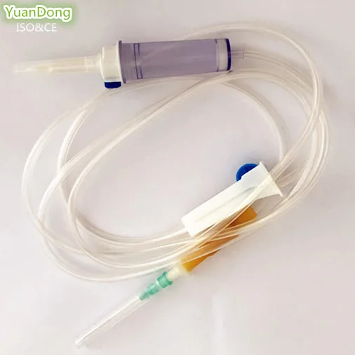 
Disposable infusion set IV set for single use 