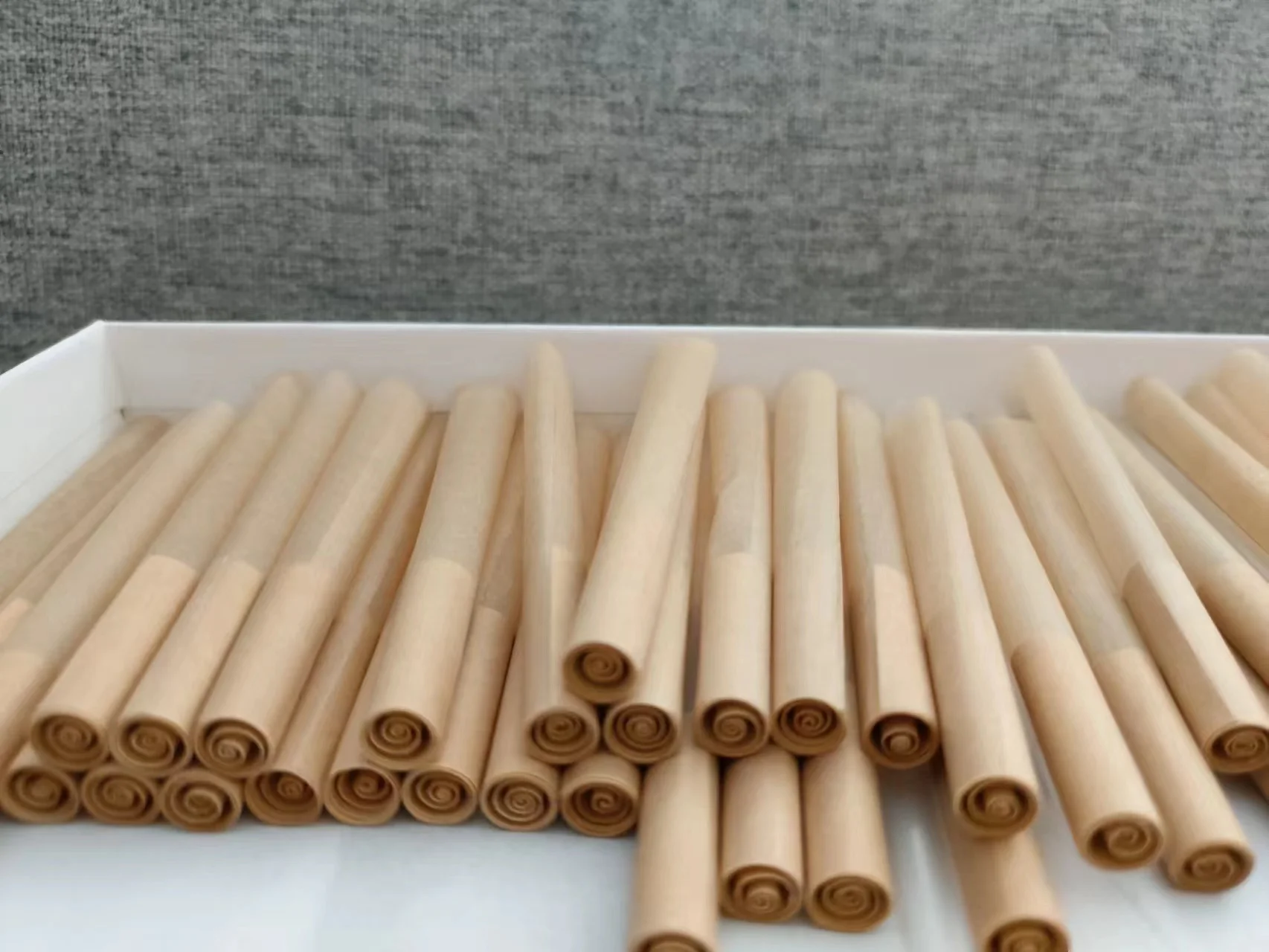 hot products made pre rolled roll straight tube cigar rolling paper band custom print logo for smoking with glass joint filter