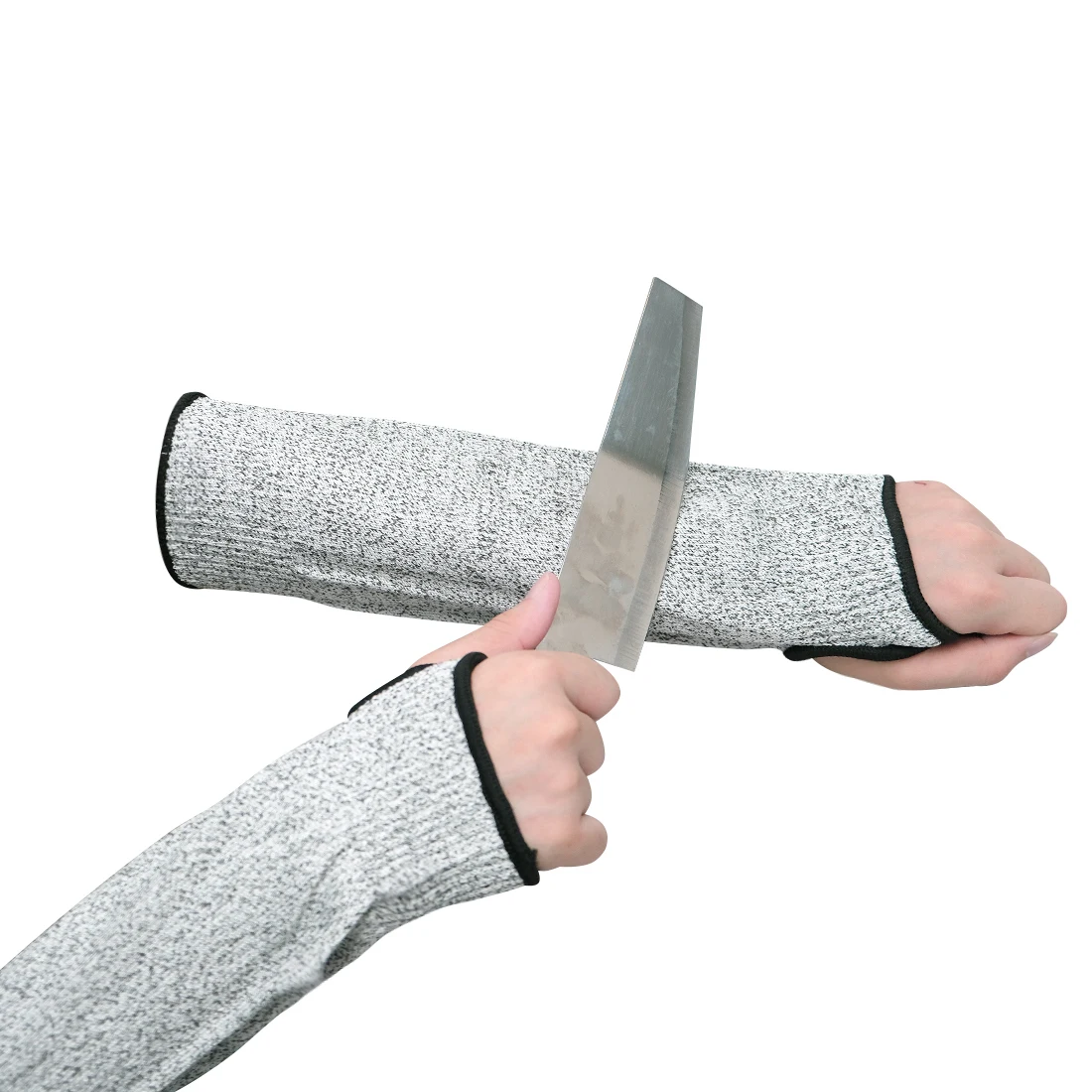 Grey Garden Work 5 с защитой от порезов HPPE harm Protection рукав безопасный устойчивый к царапинам вязаный длинный