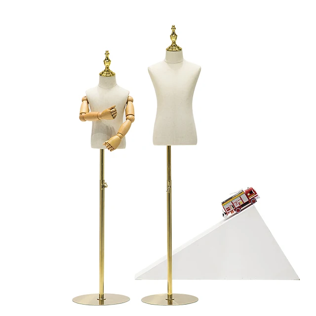 Fabric Half Body Female Torso Mannequin - Perfect for Clothing Display, Sewing, and Fashion Design New Model Discount Offer