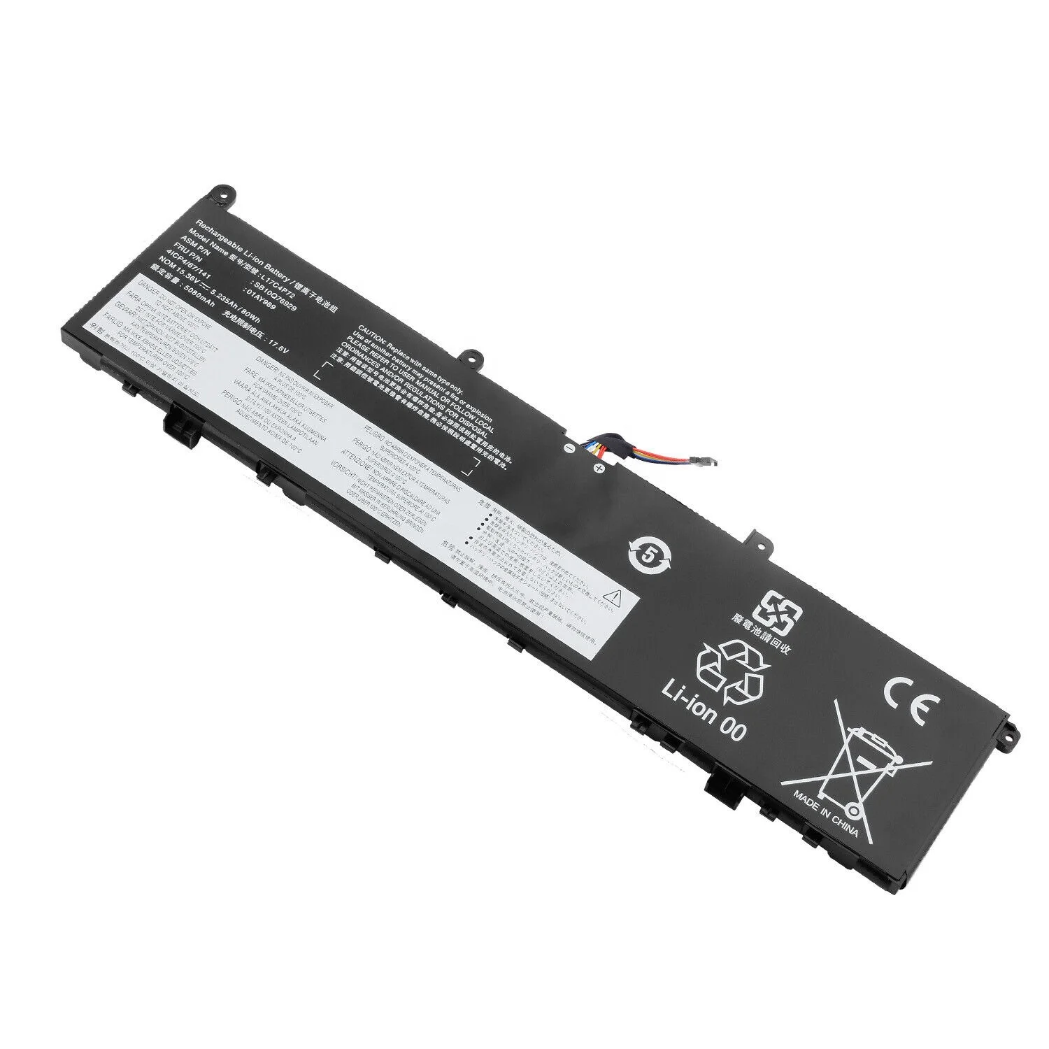 New L17C4P72 L18M4P71 L18M4P71 Laptop Battery for Lenovo ThinkPad P1 X1 Extreme 1st 2nd