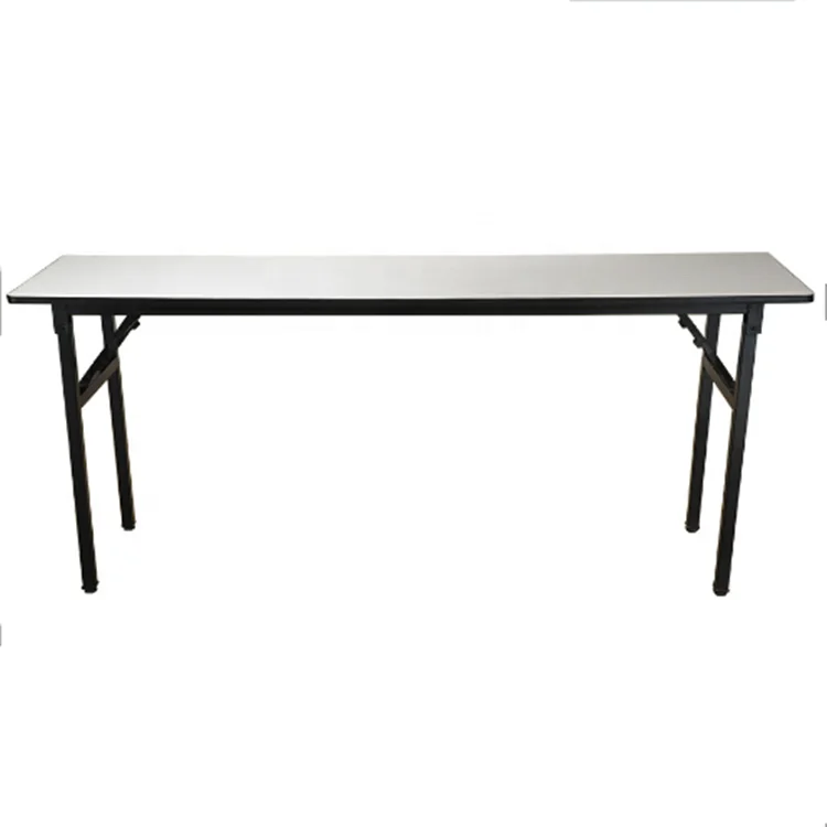 Chinese foldable plastic PVC table modern rectangle restaurant table