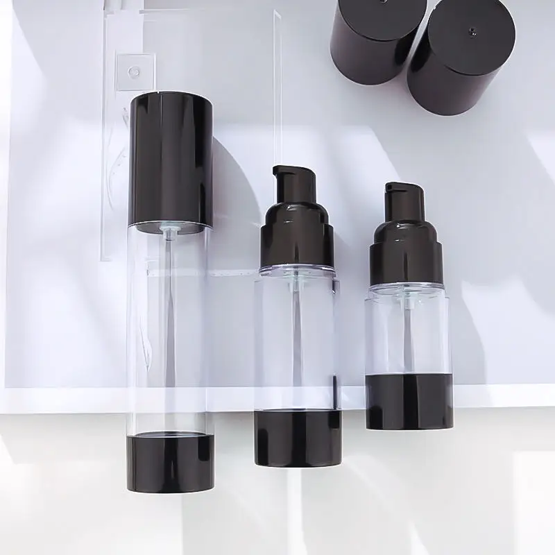 Wholesale 15ml 30ml 50ml 80ml 100ml 120ml Plastic Airless Pump Bottle For Skin Care Cosmetic Packaging