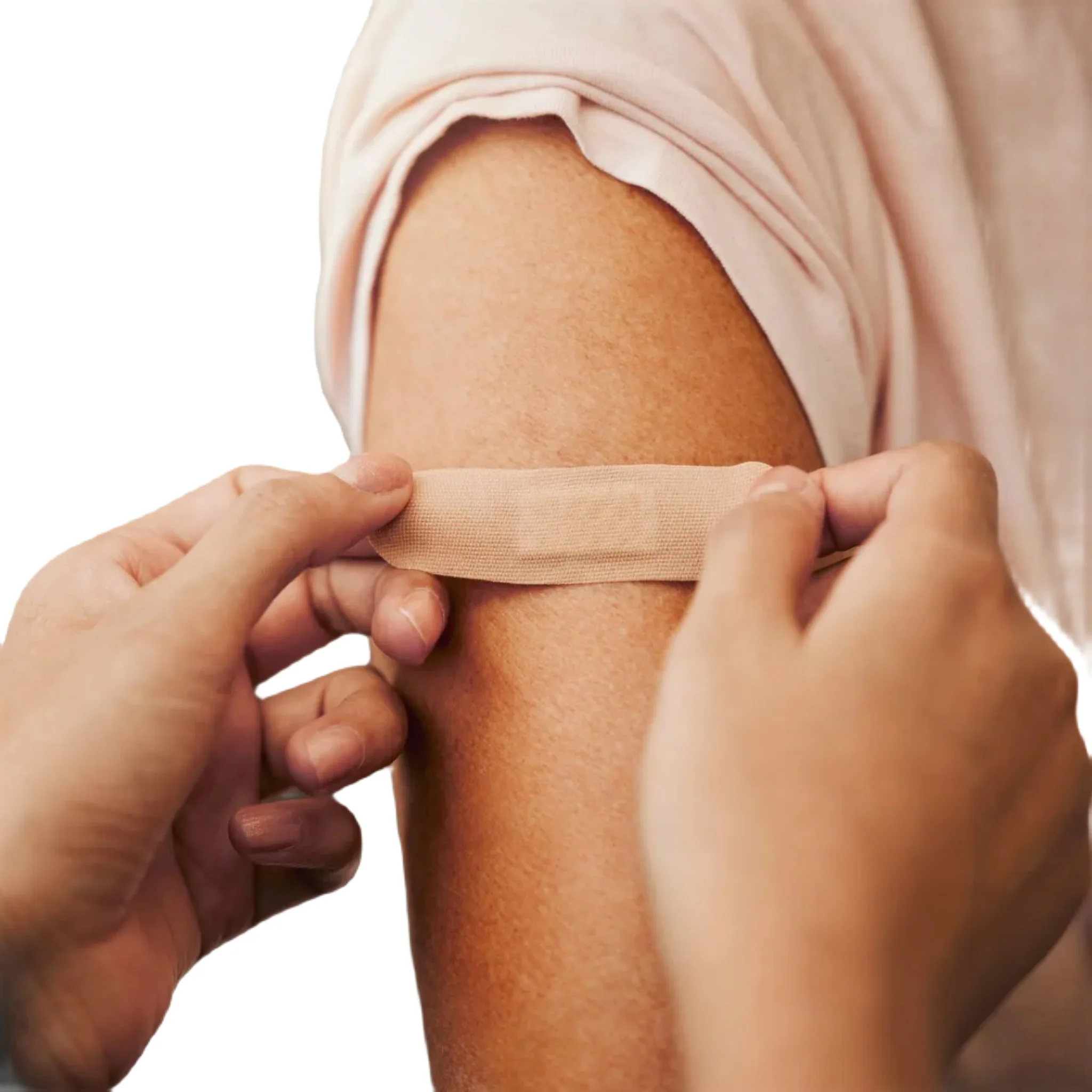 Unimaster Customized Logo Bandaid Plaster First aid Fabric Skin Color Wound Adhesive Bandage