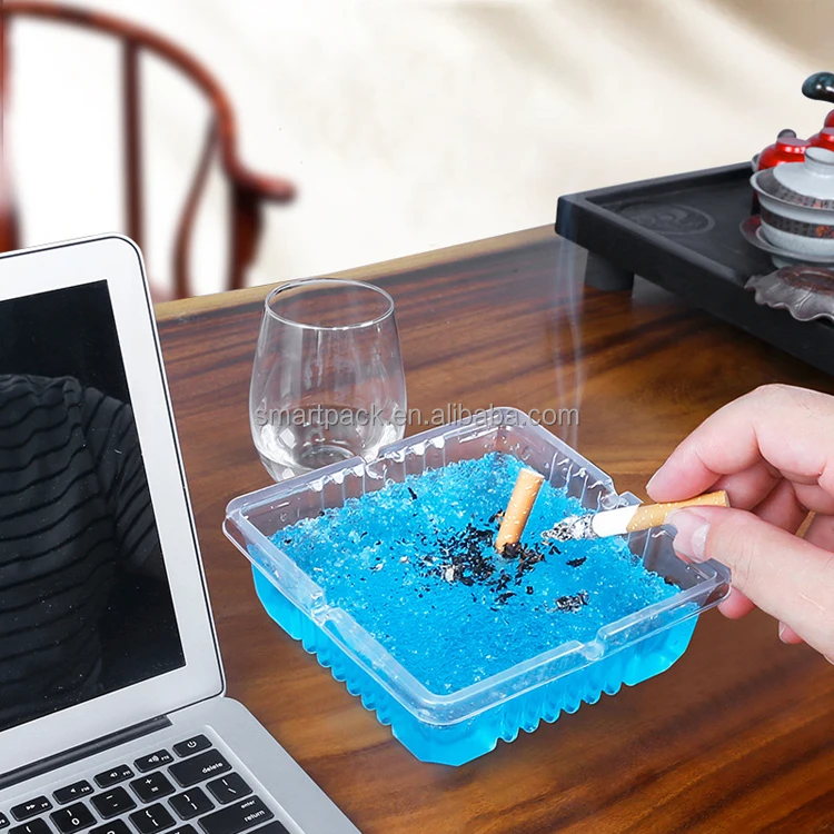 New arrivals plastic portable cigarettes ashtrays disposable ashtray available for multiple occasions