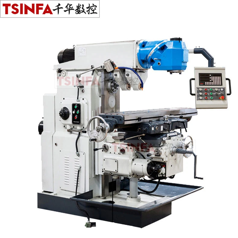 Universal Milling Machine 1450C Swivel head DRO high rigidity WN736C Vertical Horizontal Milling Machine made in China