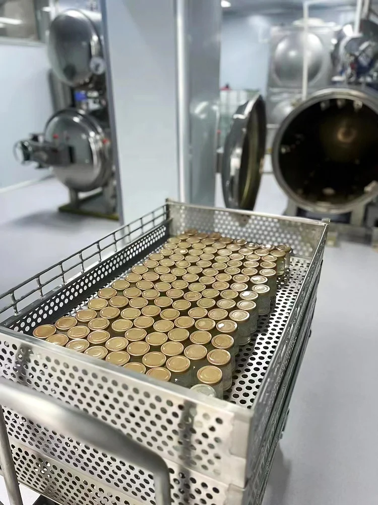 Industrial Spraying Automated Retort Pouch Machine Jars Tin sardine canned Immersion Type Retort Autoclave