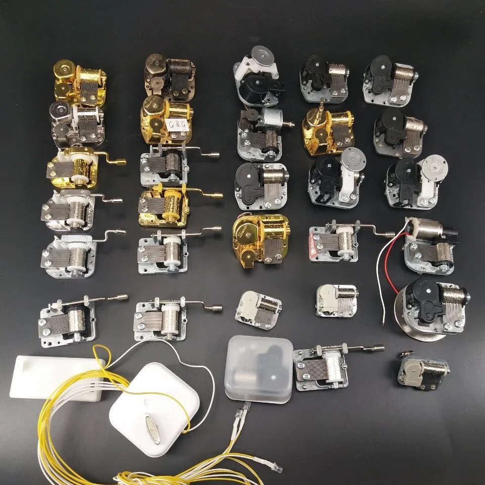 Wholesale Quartz Clock Movement With The Music Box Mechanism Automatic Music Movement