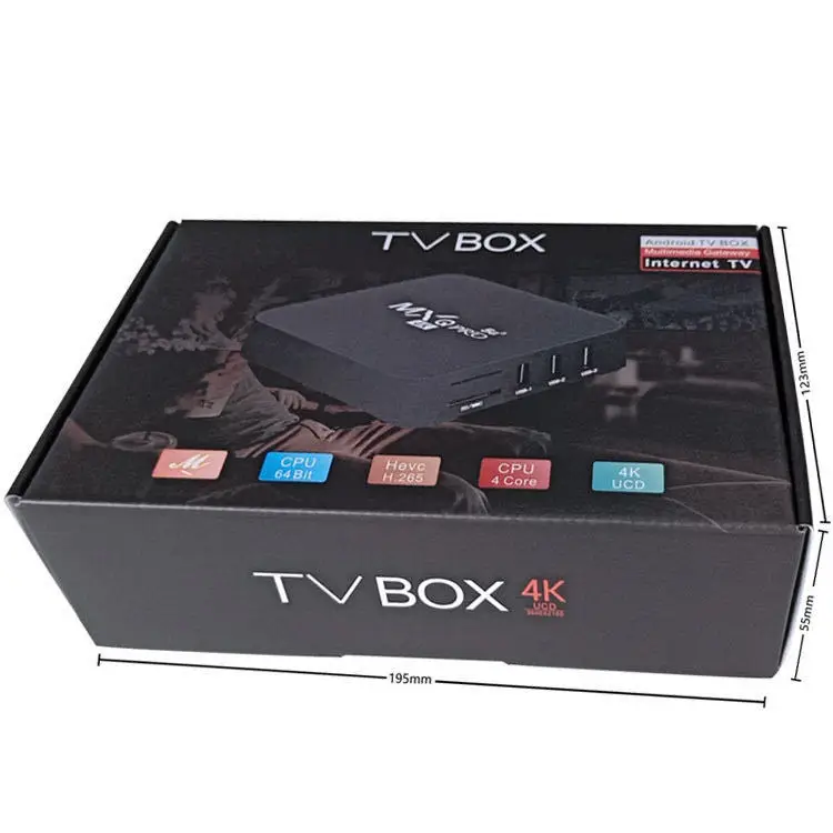  Amazon Hot Sale Android 10.1 TV Box Quad-Core IR Remote Control High Quality Multiple Mold 5G WiFi Set 4K
