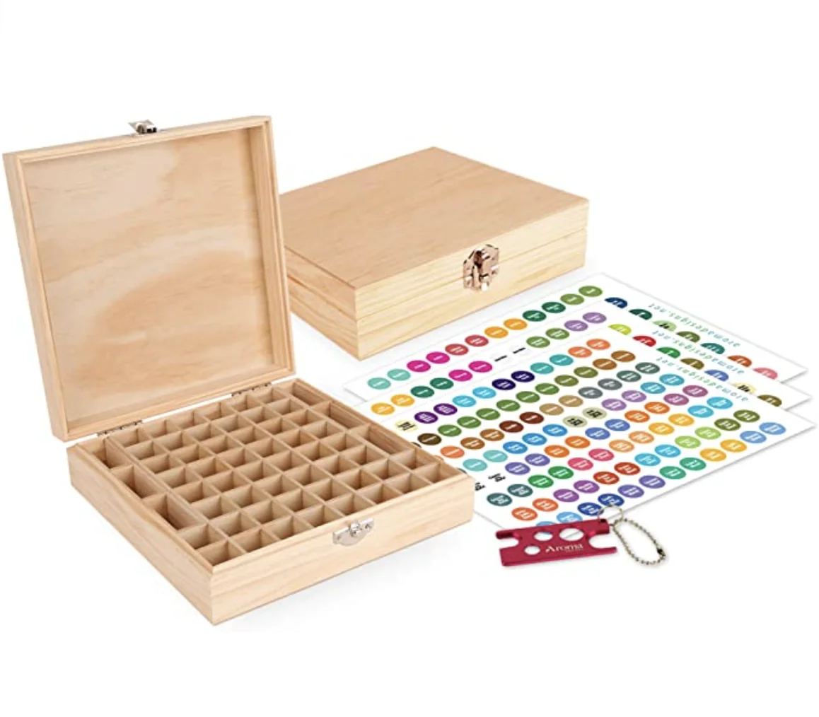 Wholesale doterra Wooden Essential Oil Box Case