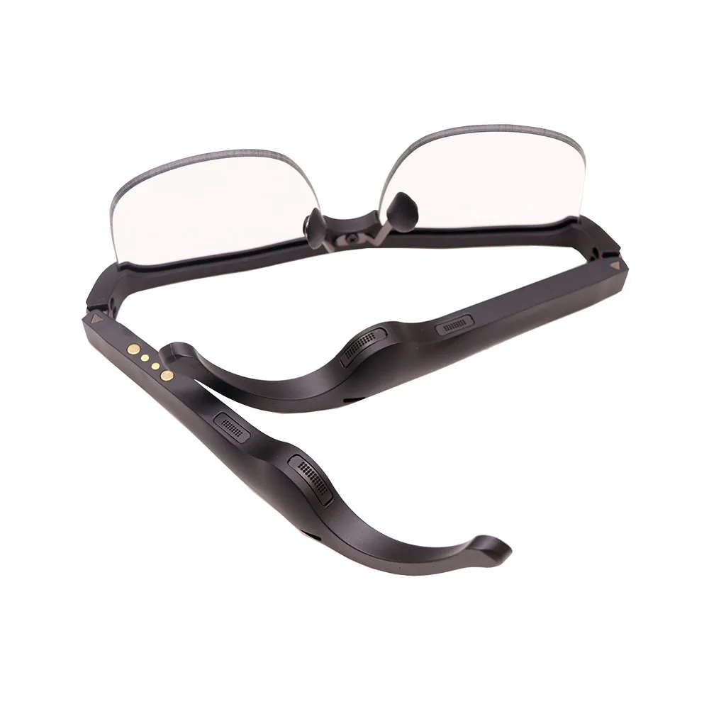 Unisex Nylon Anti Blue Light Lenses TR90 Frame Smart BT Sunglasses