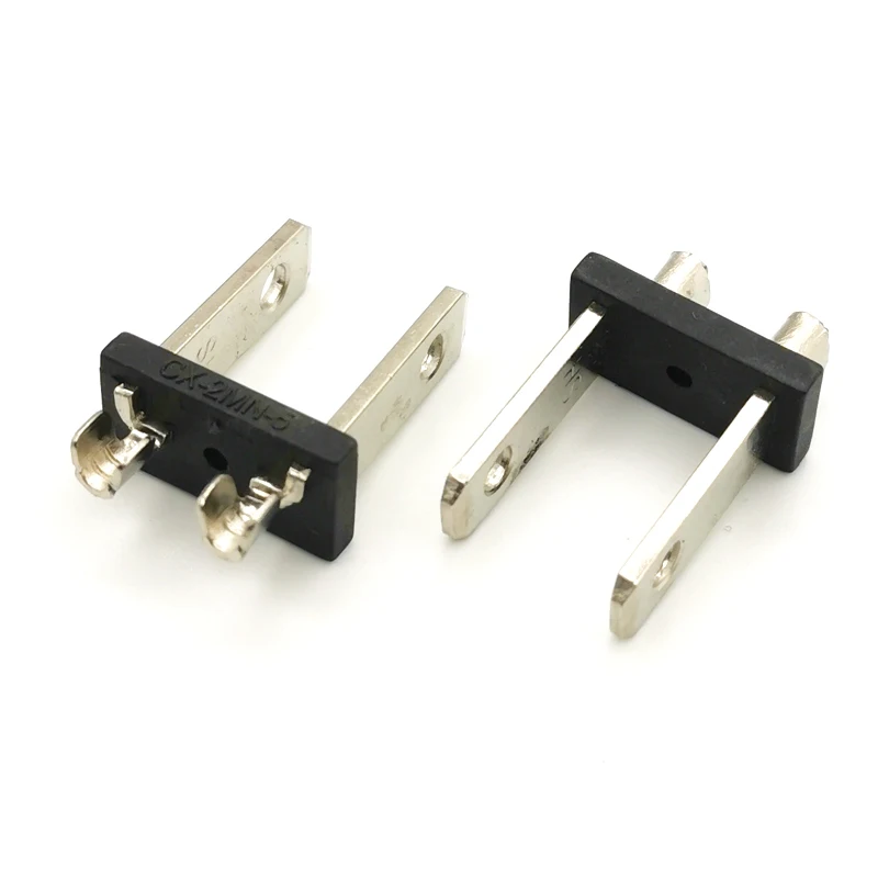 Вставка US 15A, американский адаптер питания на заказ, латунный плоский штекер, без заземляющей вилки