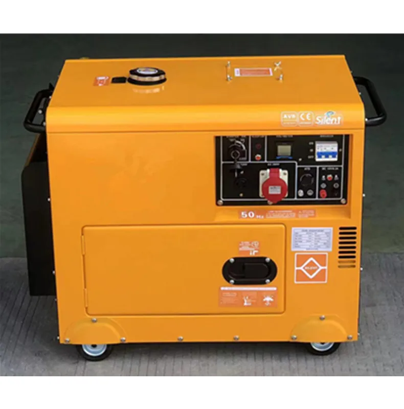 5kw 5kva 186F Silent Genset Price 3 Phase Silent Electric Power Portable 6kw 8kva 10kva Diesel Generator Set