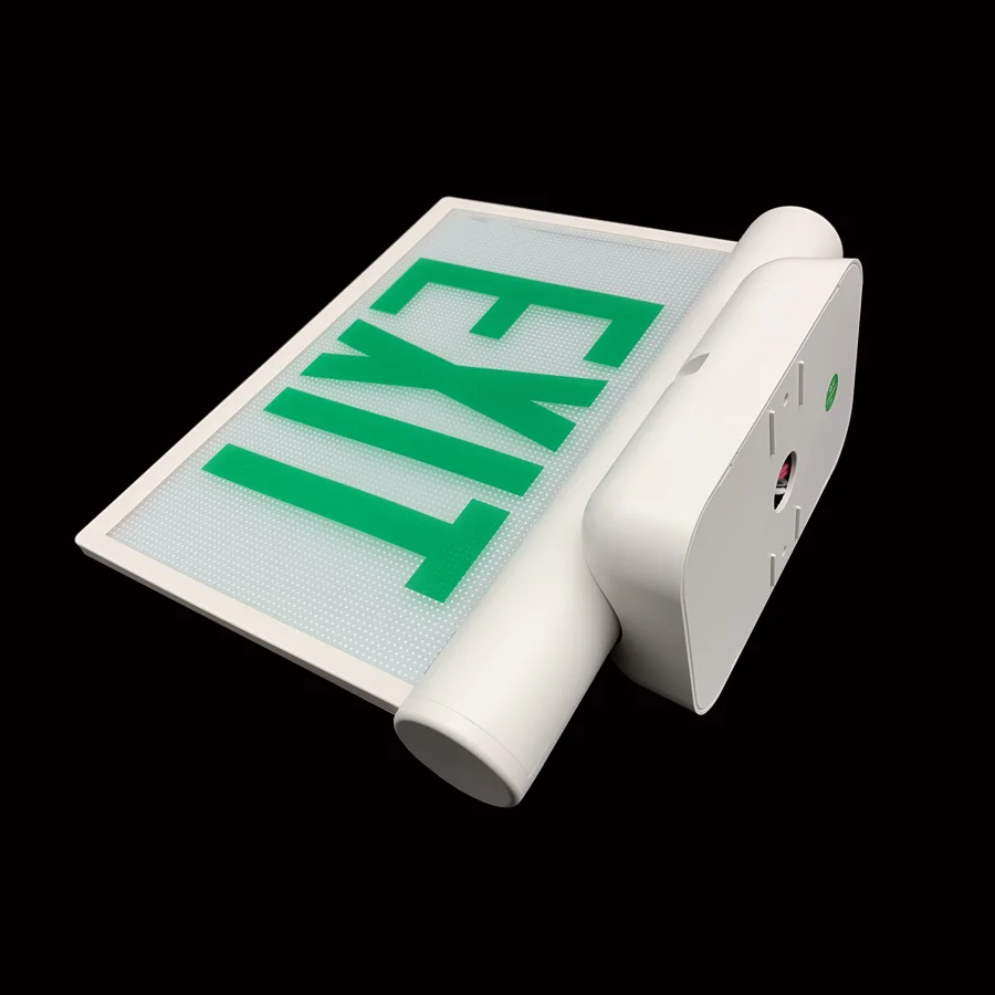 Man Emergency Exit Sign CR-7028 CUL Approve Edge Lit Running Led Fire Emergency Lights Wall or Ceilling Mounting Straw LED 3W 20