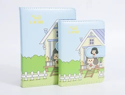 Wholesale custom A5 periodical binding printing exquisite European and American style pattern notebook