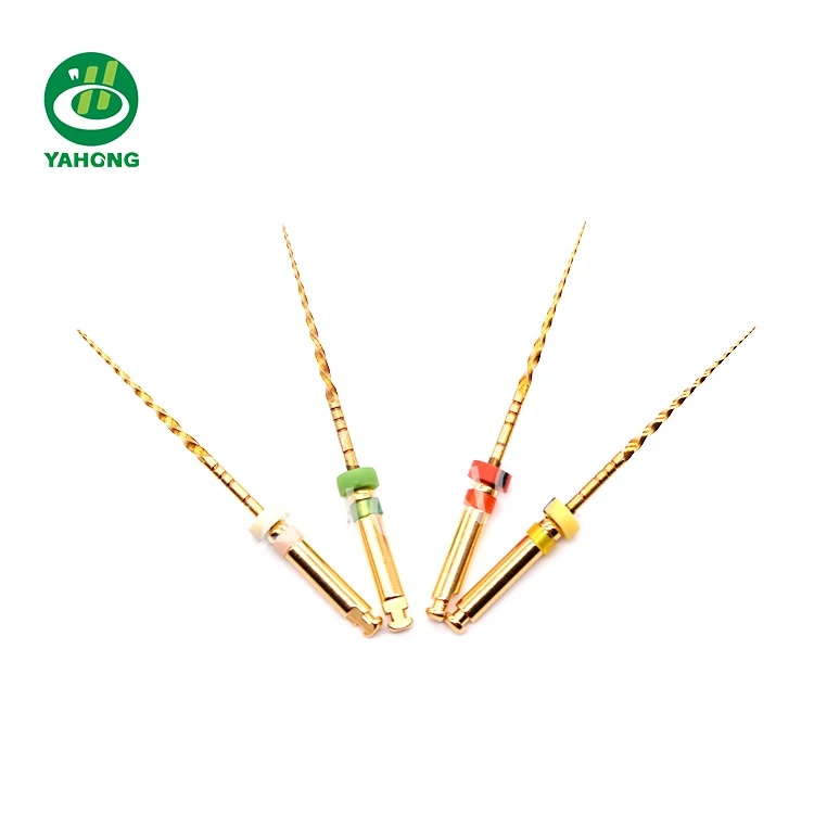 Dental teeth niti root canal file rotary treatment edge endodontic endo files