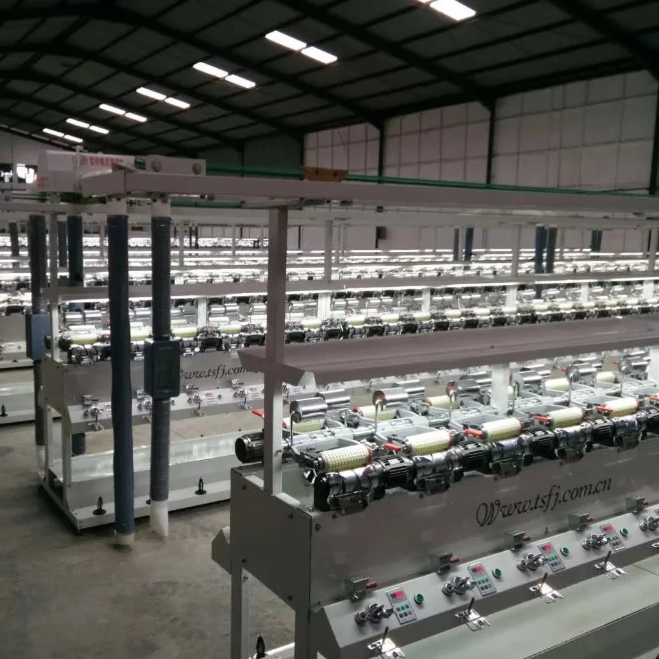 Plastic cone/tube soft cotton yarn winding machine winder textile machinery factory