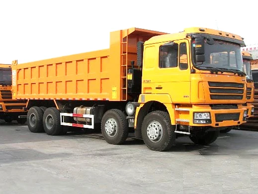 China Truck 8*4 Dump Truck Tipper Truck Left Hand Steering Vehicle On Sale For Mining transportation