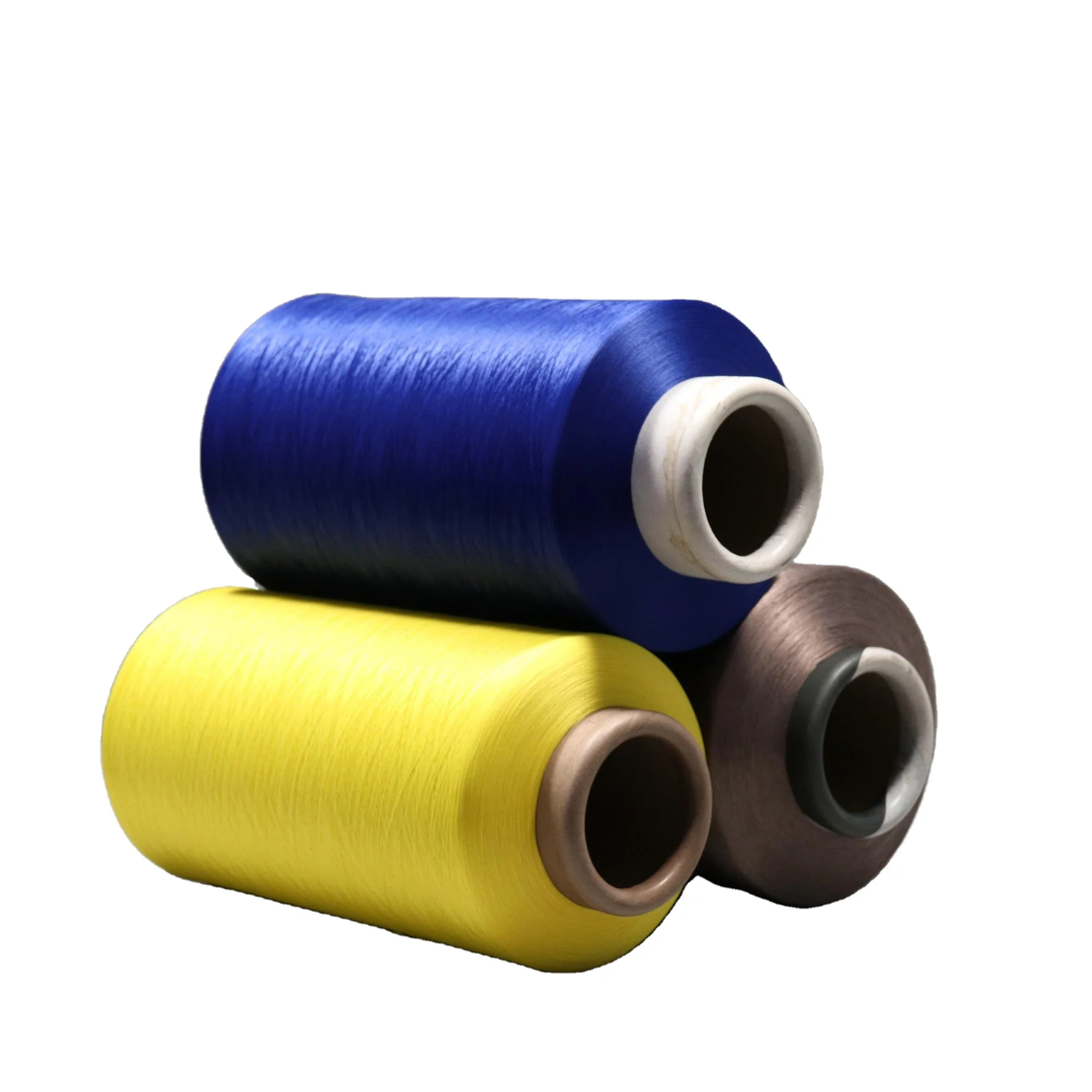 High Quality Polyester DTY Yarn 150D/48F 100% Dope Dyed Color Polyester Yarn socks yarn