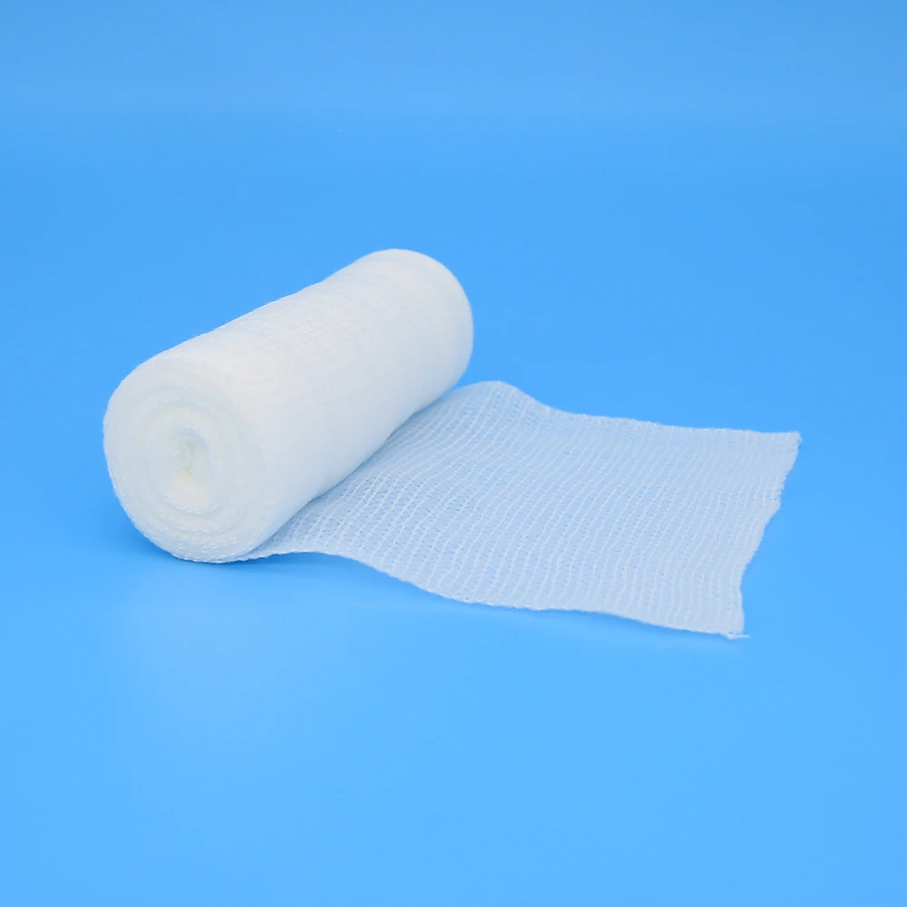 China high quality custom medical sterile or non sterile gauze cotton bandage rolls