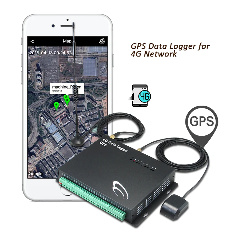 Location Tracker Gps Multipoint Modbus 4G Ethernet GPS Data logger GPS Tracker Motorcycle Cellphone Customized