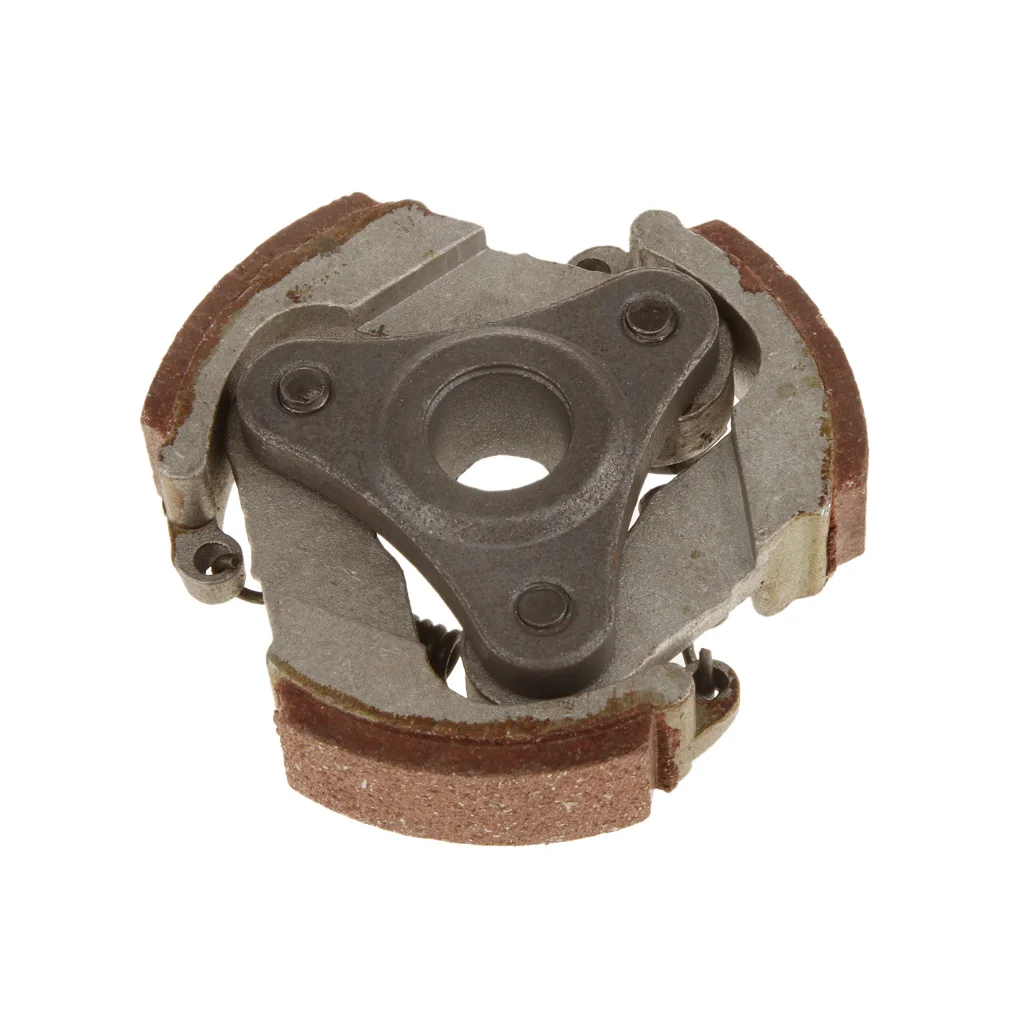 Engine Clutch Plate Pad 3 Shoes For 2 Stroke 49cc Pocket Bike ATV Quad