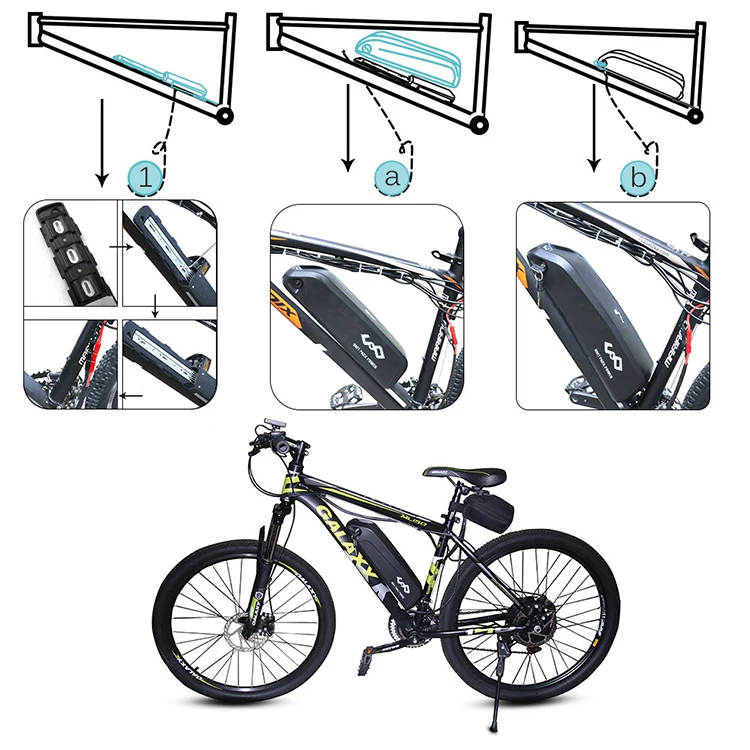 Аккумулятор для электровелосипеда Bafang/8fun 500 Вт 21 Ач 36 В