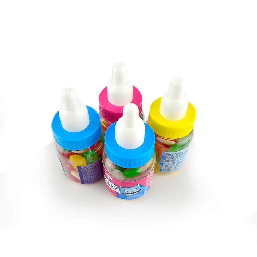 35g Miss U brand baby bottle jelly bean colorful yummy halal jelly bean