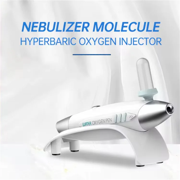 High Pressure Water Oxygen Jet Spray Pen Face Hydration Rejuvenation Machine Handheld Nano Mist Sprayer Facial Injector