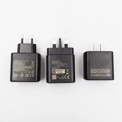 USB Type-C Adapter Fast Charging PD 25W 45W Super Fast Type C Chargers for Samsung S21 Plus S22 TA800 TA845 USB-C Power Adaptor