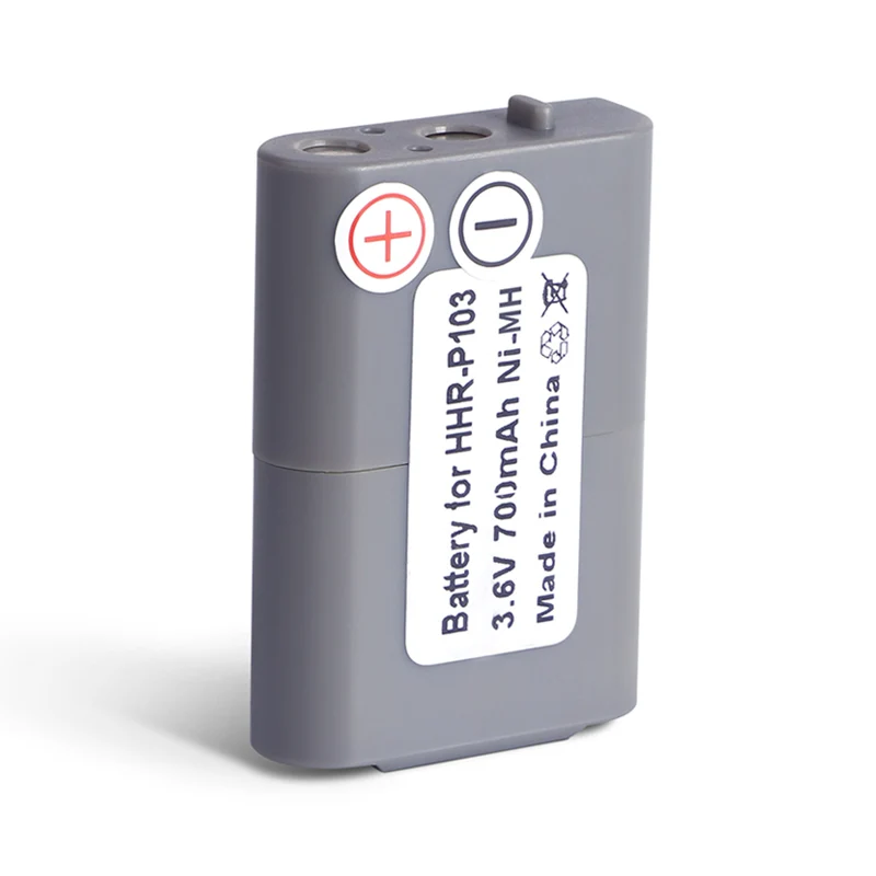 Doublepow 3.6V 700mAh Rechargeable AAA Ni-MH Battery Pack for cordless phones